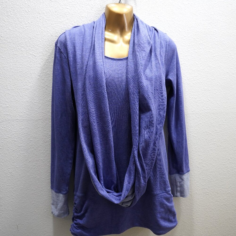 Lucy Activewear Purple L/S top size S